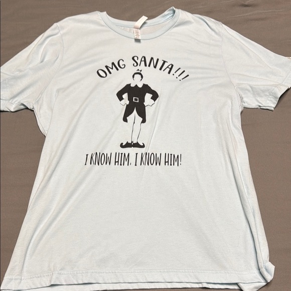 Light Blue Graphic T-Shirt size XL - Picture 1 of 6